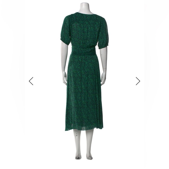ba&sh Green Midi Dress - Picture 8 of 12